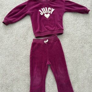 Juicy Couture Toddler Girl Set